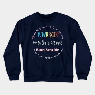 Best Notorious RBG quotes Ruth Bader Ginsburg Feminist Gift Crewneck Sweatshirt